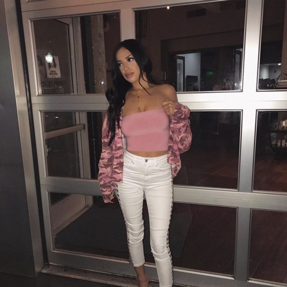 Pink camo jacket